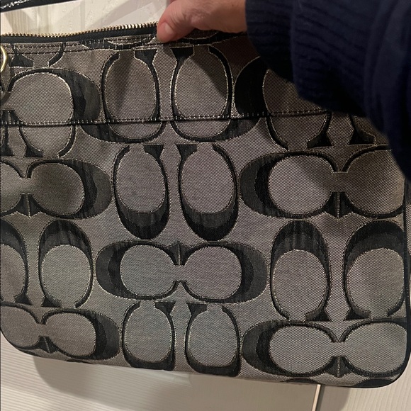 Coach Brown Signature Shoulder Bag - Picture 10 of 13